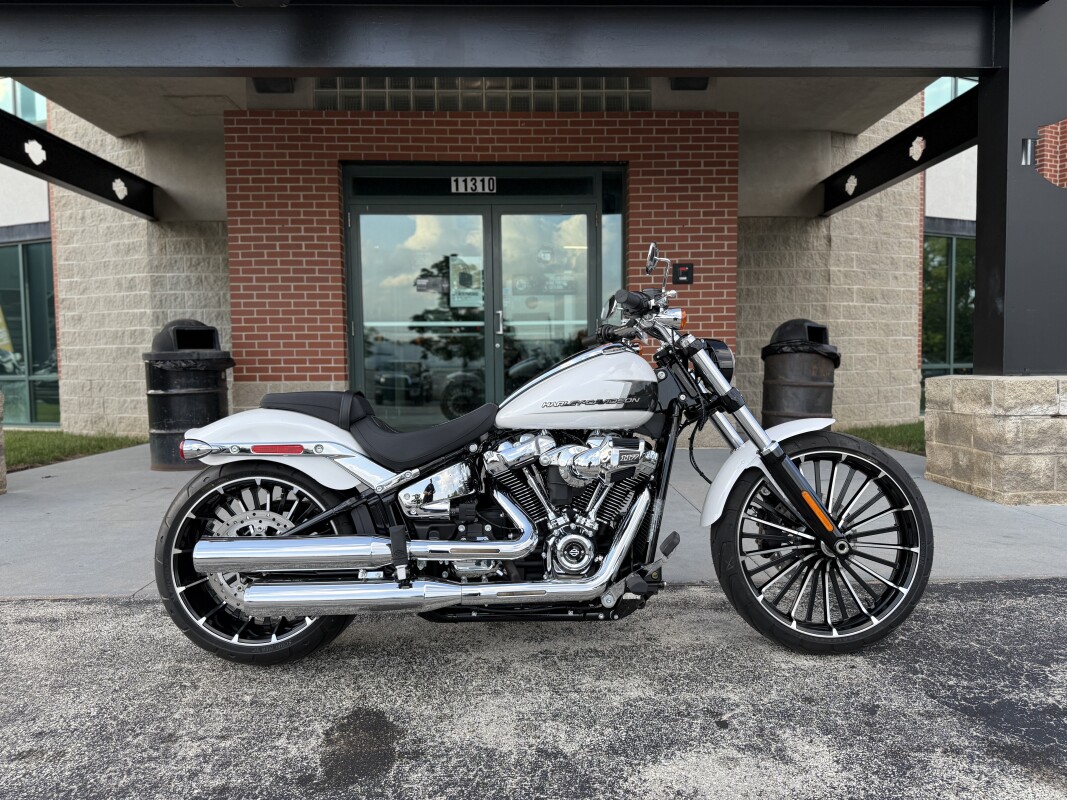 2024 Harley-Davidson Breakout 117 FXBR WHITE ONYX PRL