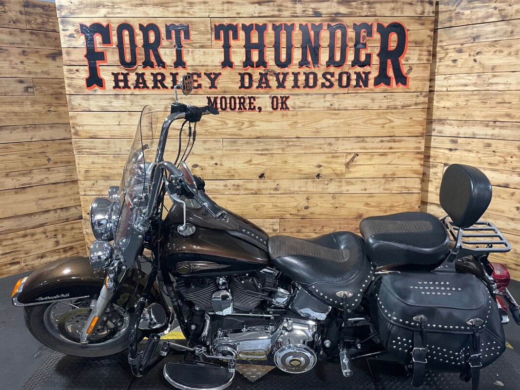 Harley-Davidson Heritage Softail Classic 2013 FLSTC Anniversary Vintage Bronze/Anniversary Vintage - Photo 8