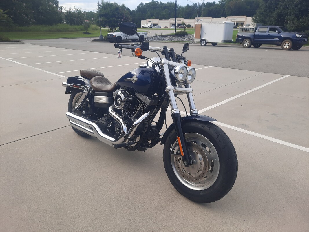 2012 Harley-Davidson Fat Bob Big Blue Pearl - Photo 4