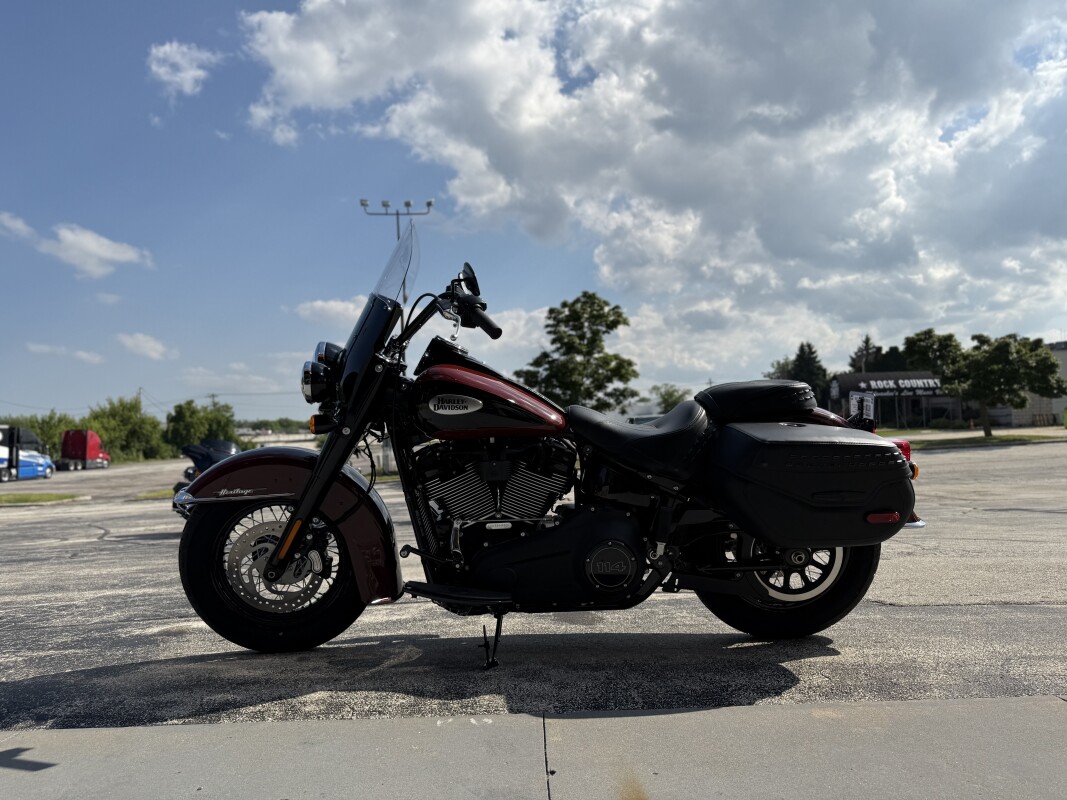 2024 Harley-Davidson Heritage Classic FLHCS RED ROCK/BLACK - Photo 6