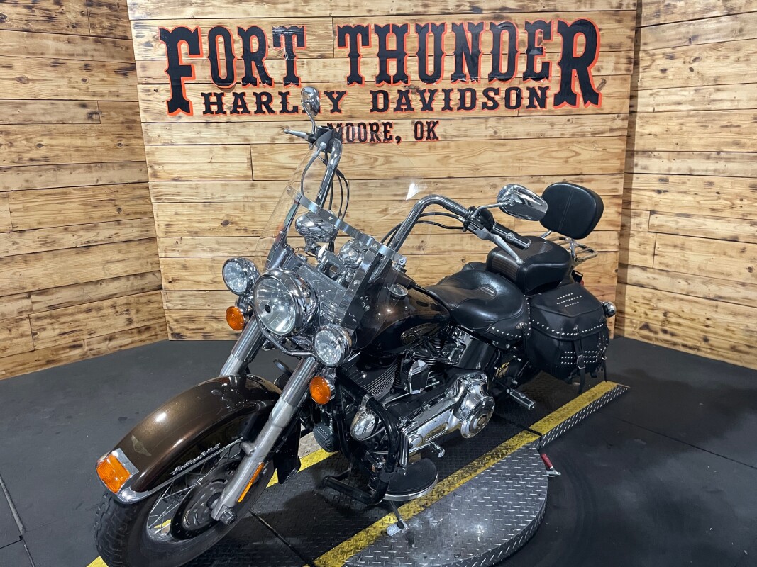 Harley-Davidson Heritage Softail Classic 2013 FLSTC Anniversary Vintage Bronze/Anniversary Vintage - Photo 7