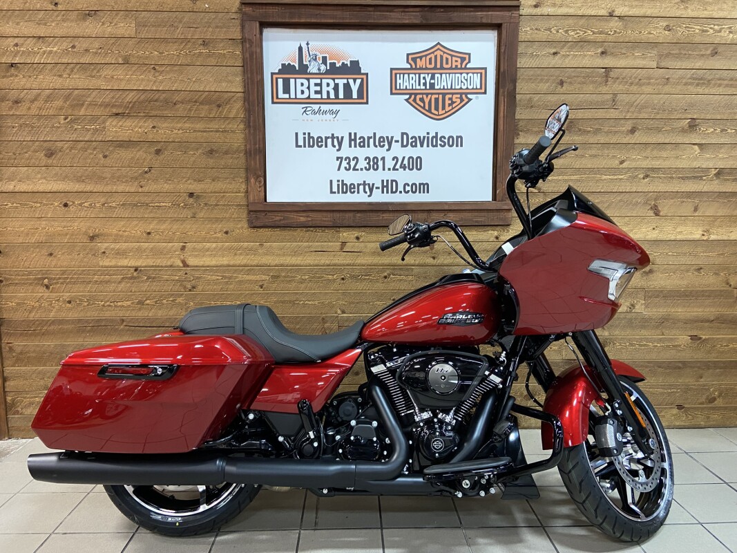 2025 Harley-Davidson Road Glide Brilliant Red - Black Finish FLTRX