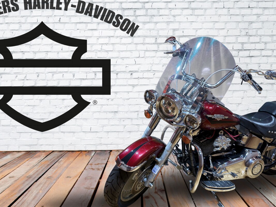 2009 Harley-Davidson Fat Boy Red Hot Sunglo - Photo 3