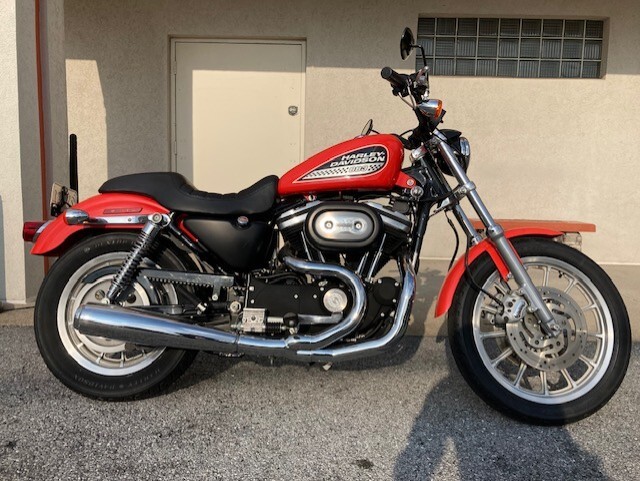 2003 Harley-Davidson Sportster 883R XL Racing Orange