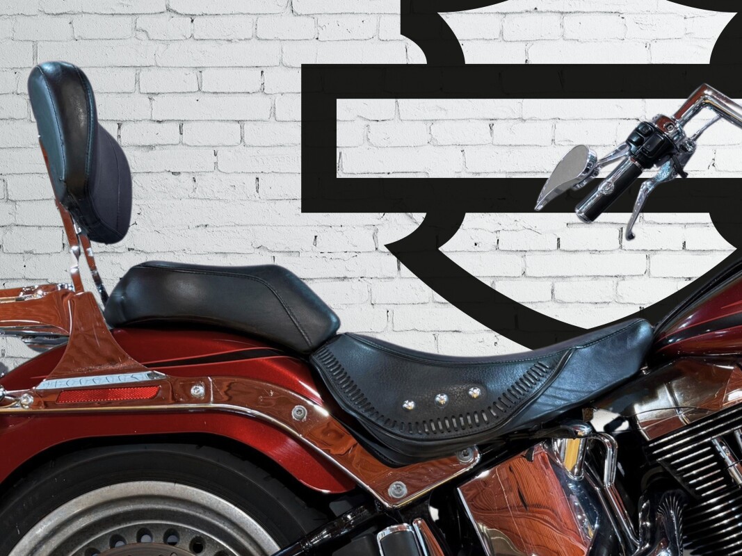 2009 Harley-Davidson Fat Boy Red Hot Sunglo - Photo 6