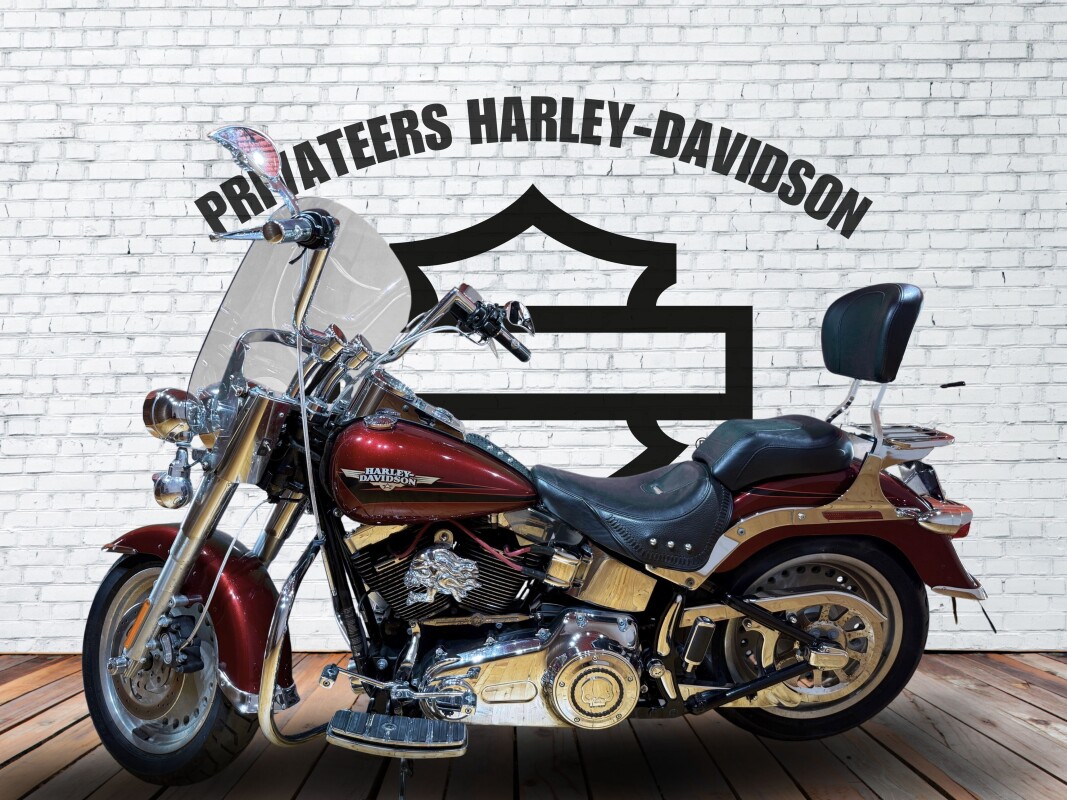 2009 Harley-Davidson Fat Boy Red Hot Sunglo - Photo 2