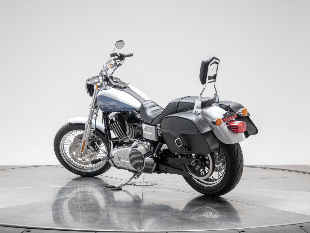 2015 Harley-Davidson FXDL103 Dyna Low Rider in White Hot Pearl and Blue Hot Pearl with 5725 miles - Photo 8