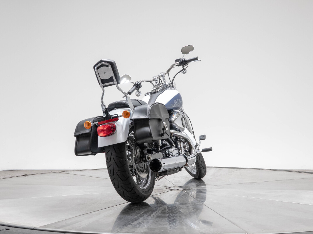 2015 Harley-Davidson FXDL103 Dyna Low Rider in White Hot Pearl and Blue Hot Pearl with 5725 miles - Photo 5