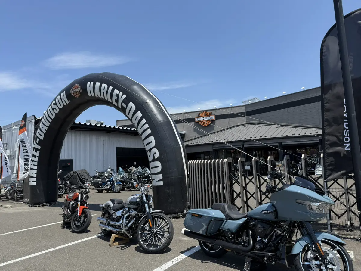 空いた時間でレンタル！！ハーレーダビッドソン認定レンタルバイクのご