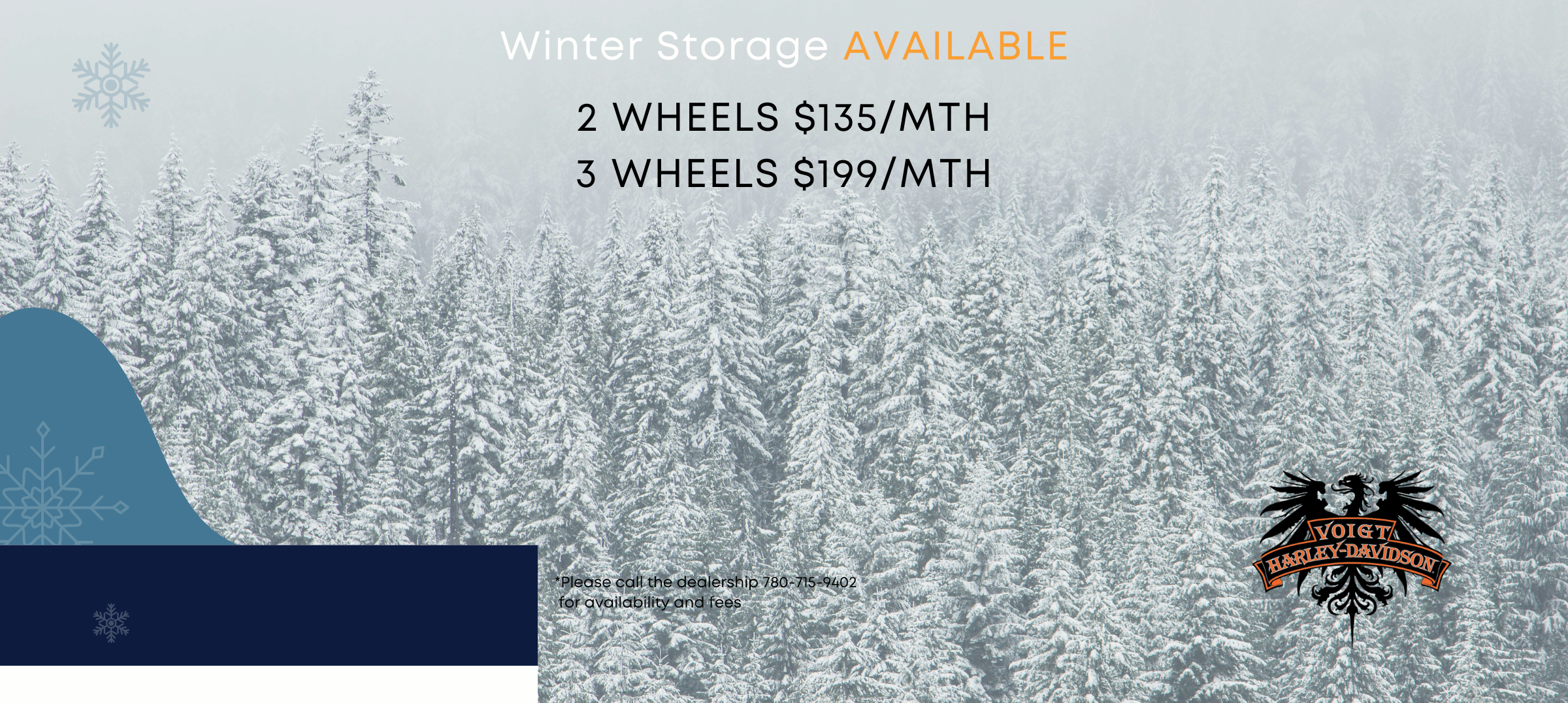 WE'LL KEEP YOUR RIDE COZY THIS WINTER!