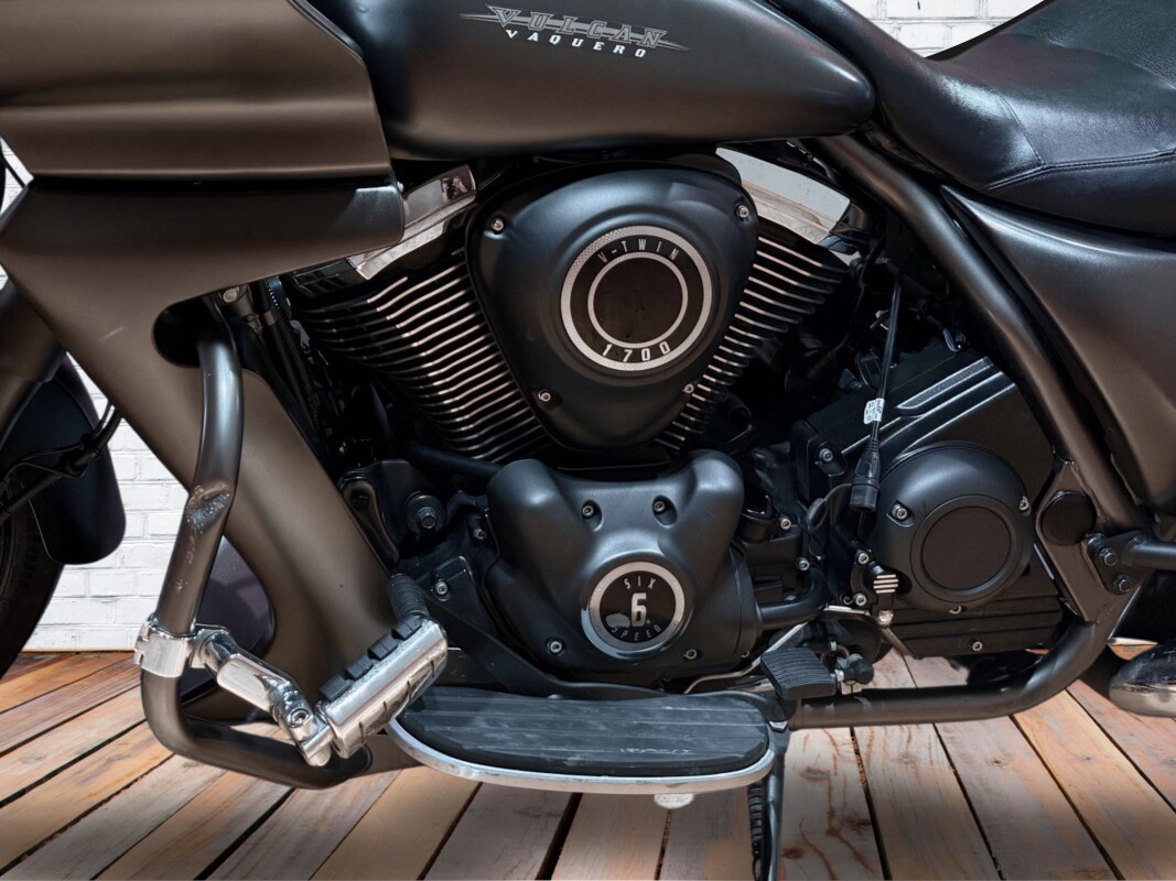 2023 Kawasaki Vulcan 1700 Vaquero Matte Black - Photo 7