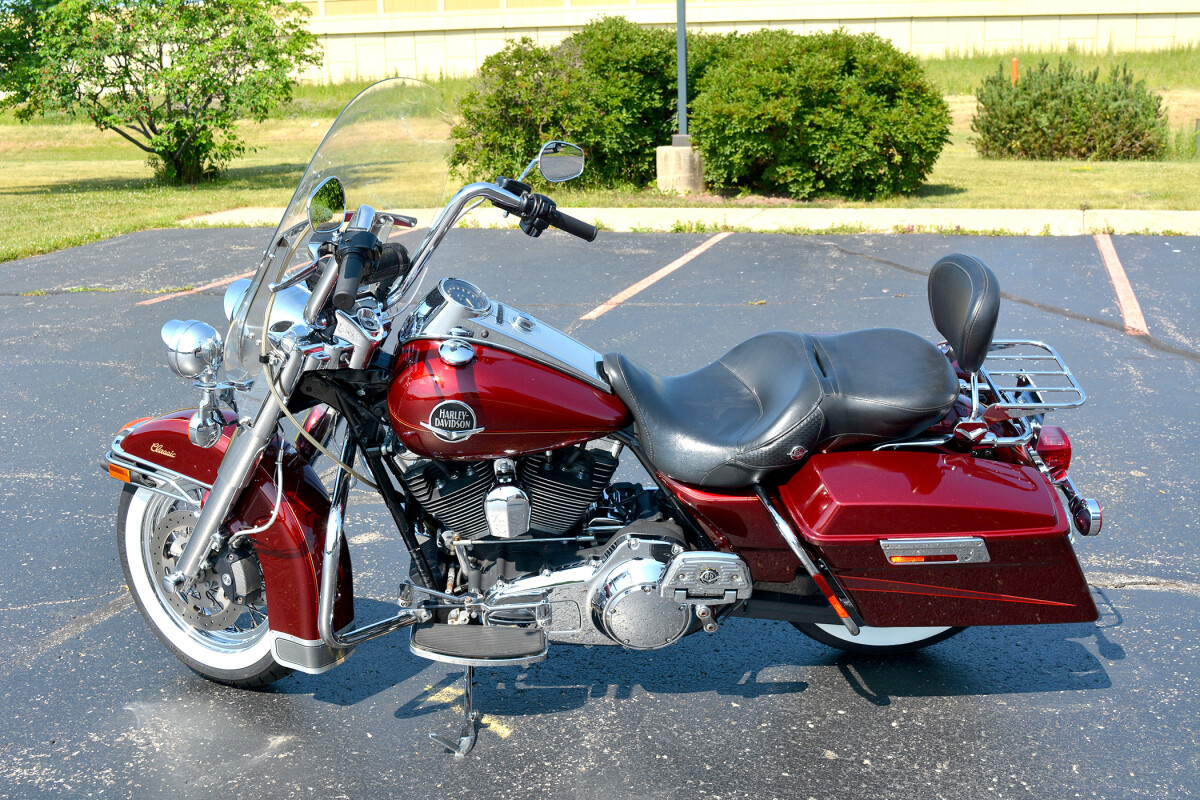 2008 Harley-Davidson Road King Classic Crimson Red Sunglo - Photo 3