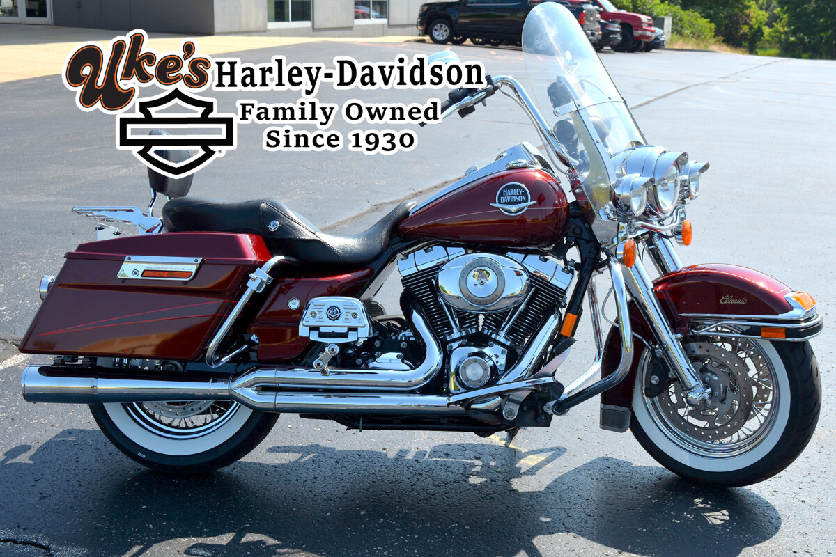 2008 Harley-Davidson Road King Classic Crimson Red Sunglo