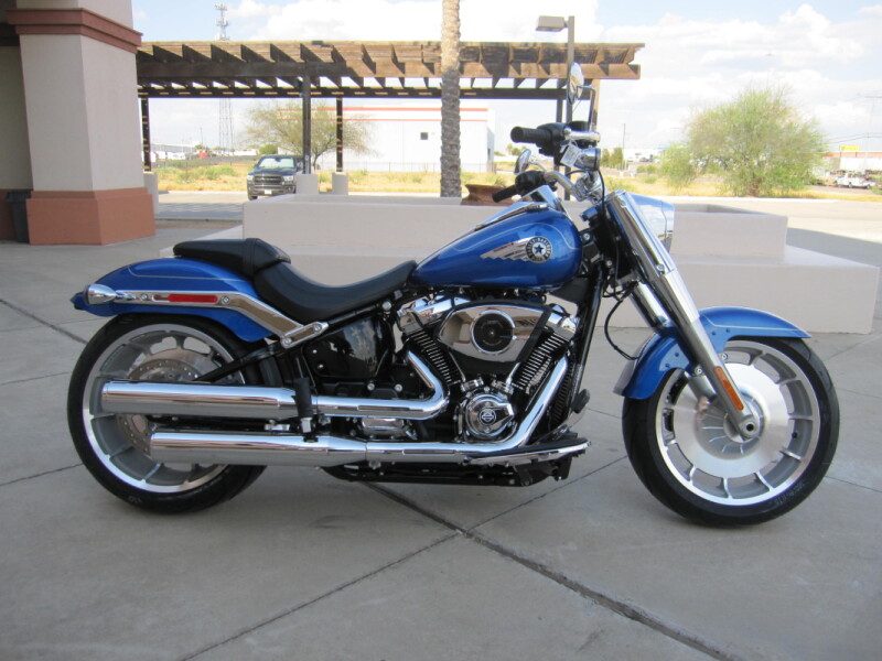 2025 Harley-Davidson® Fat Boy® Blue Burst