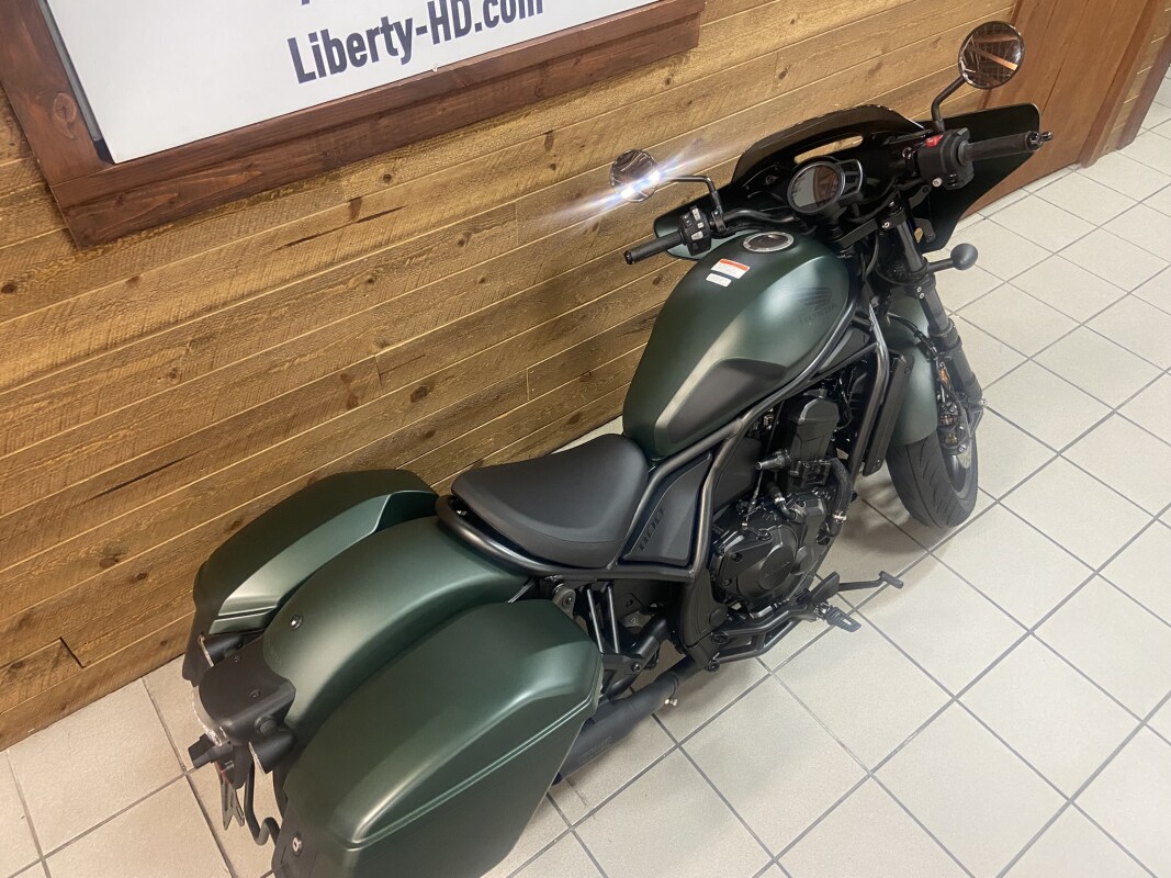2024 Honda Rebel 1100T Matte Armored Green Metallic - Photo 7
