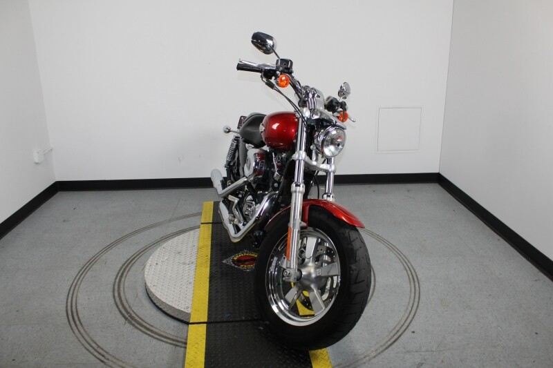Harley-Davidson 1200 Custom 2014 XL1200C 413996N CANDY ORANGE W/ PINSTRIPE - Photo 3