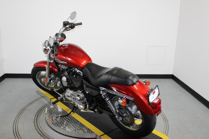 Harley-Davidson 1200 Custom 2014 XL1200C 413996N CANDY ORANGE W/ PINSTRIPE - Photo 6