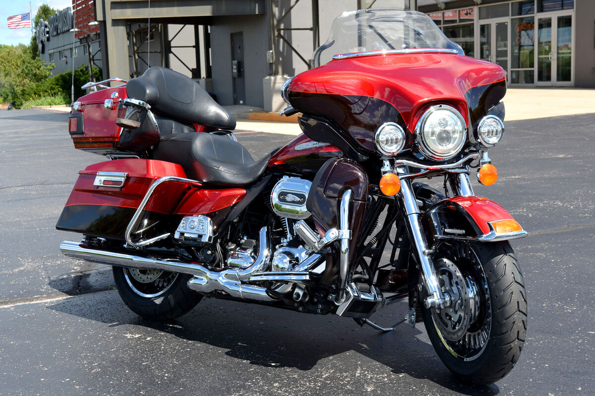 2012 Harley-Davidson Electra Glide Ultra Limited Two Tone Ember Red and Merlot Sunglow - Photo 8
