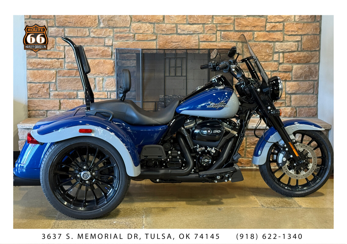 2023 Harley-Davidson Freewheeler Billiard Blue/Billiard Gray - Black Finish