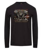 《ハーレー福岡オリジナル》Sideswipe Long Sleeve Tee