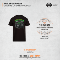 WORKSHOP – Siliwangi Harley-Davidson® Official Backprint Tee (Black)