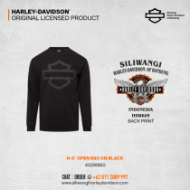 OPEN B&S – Siliwangi Harley-Davidson® Official Backprint Tee (Black)