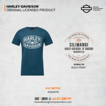 NOTCH – Siliwangi Harley-Davidson® Official Backprint Tee (Steel Blue)