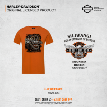 BREAKER – Siliwangi Harley-Davidson® Official Backprint Tee (Orange)