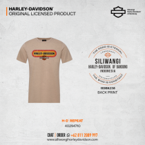 REPEAT – Siliwangi Harley-Davidson® Official Backprint Tee (Heather Tan)