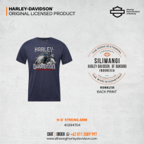 STRONG ARM – Siliwangi Harley-Davidson® Official Backprint Tee (Midnight Navy)