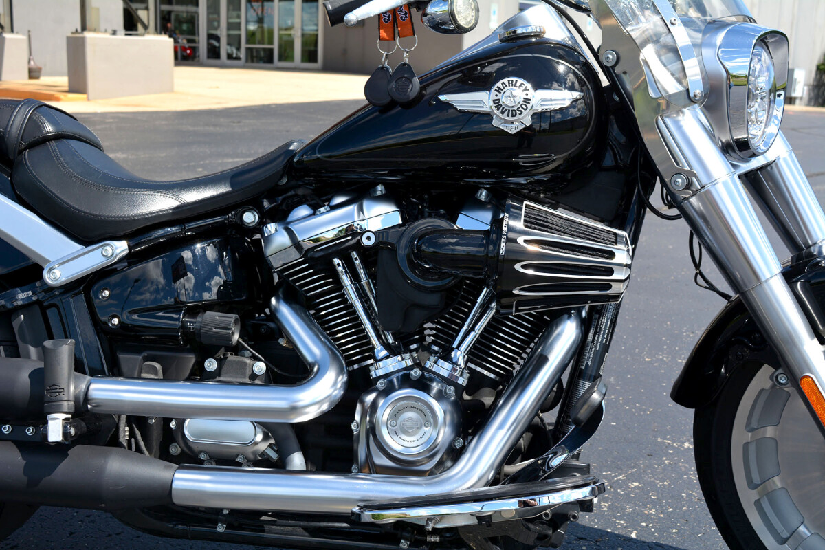 2018 Harley-Davidson Fat Boy 114 Vivid Black - Photo 10