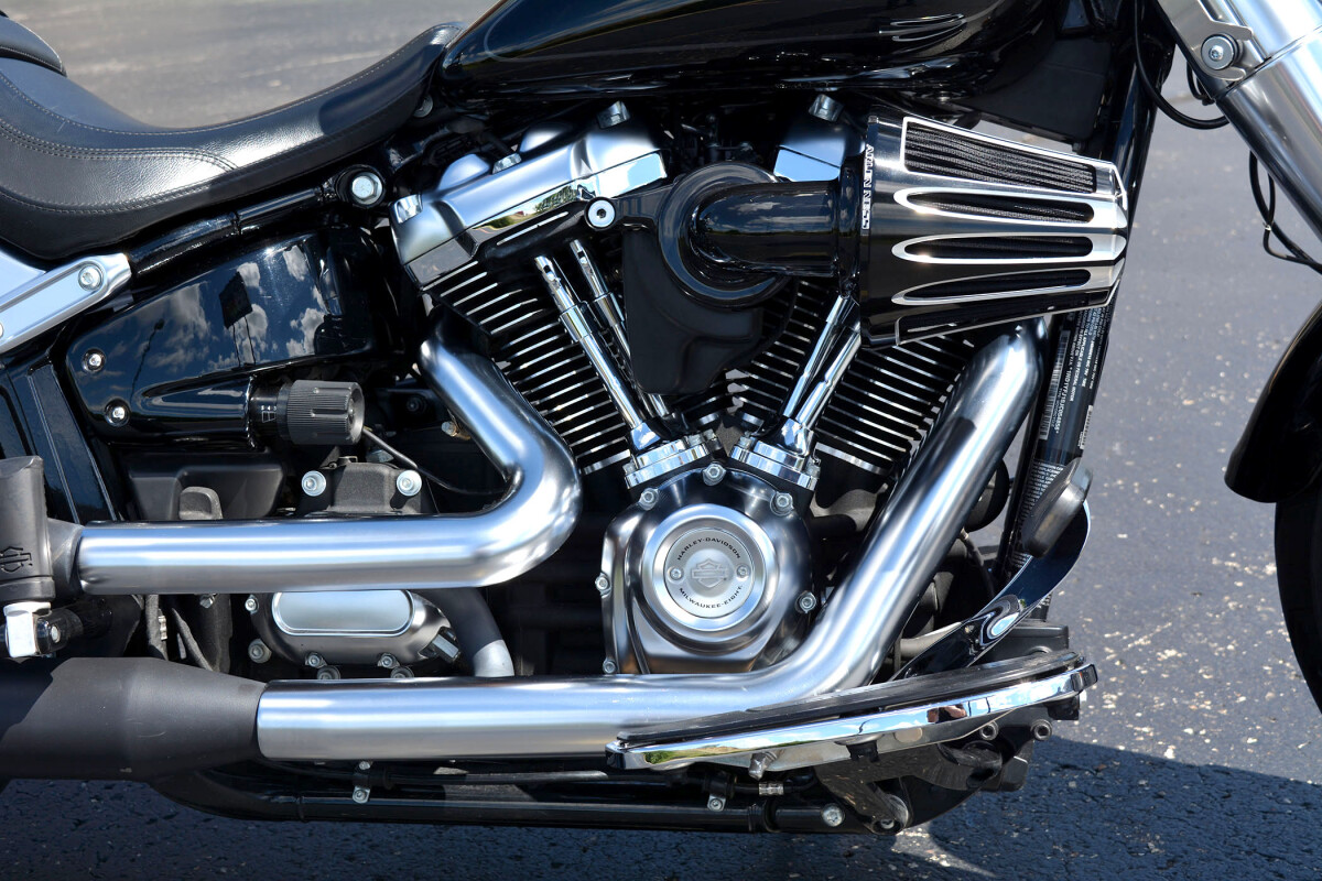 2018 Harley-Davidson Fat Boy 114 Vivid Black - Photo 9