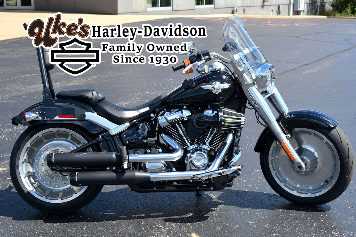 2018 Harley-Davidson Fat Boy 114 Vivid Black