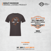 KINDRED – Siliwangi Harley-Davidson® Official Backprint Tee (Charcoal)