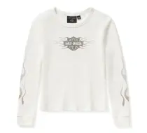 レディス・ヴィンテージ フレイム・サーマルL/S T クラウドダンサー