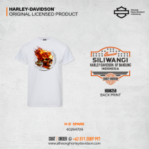 SPARK – Siliwangi Harley-Davidson® Official Backprint Tee (White)