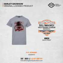 SPINNING – Siliwangi Harley-Davidson® Official Backprint Tee (Sport Grey)