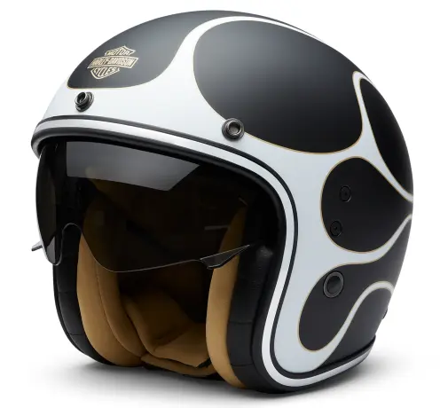 Harley-Davidson Jet kaciga Flames X14