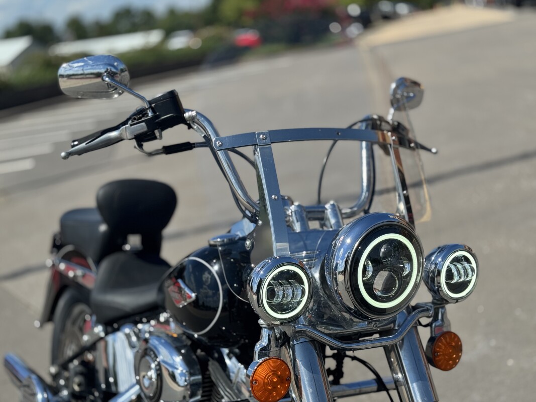 2013 Harley-Davidson Heritage Softail Classic FLSTC BLACK 028183 - Photo 7