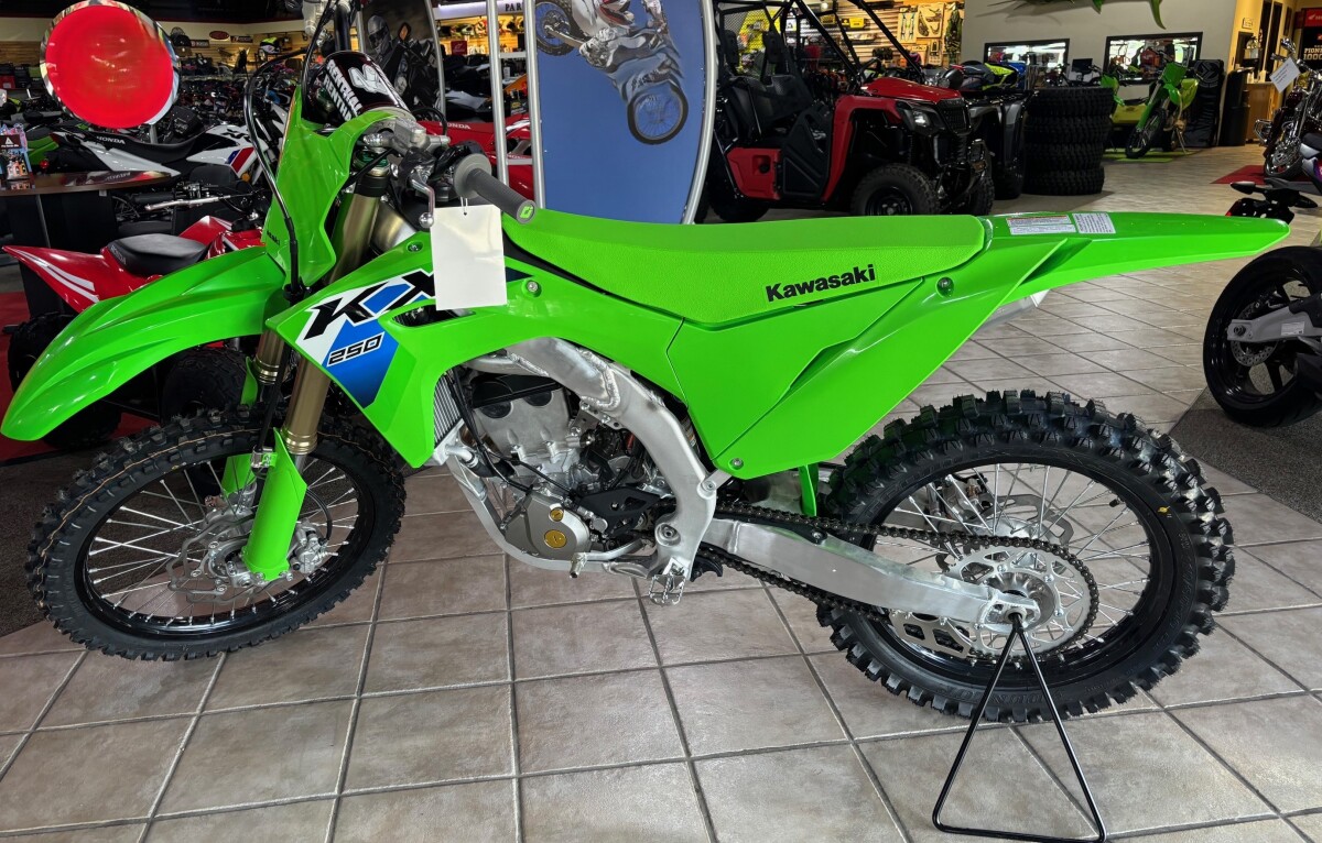 2026 Kawasaki KX250 Lime Green