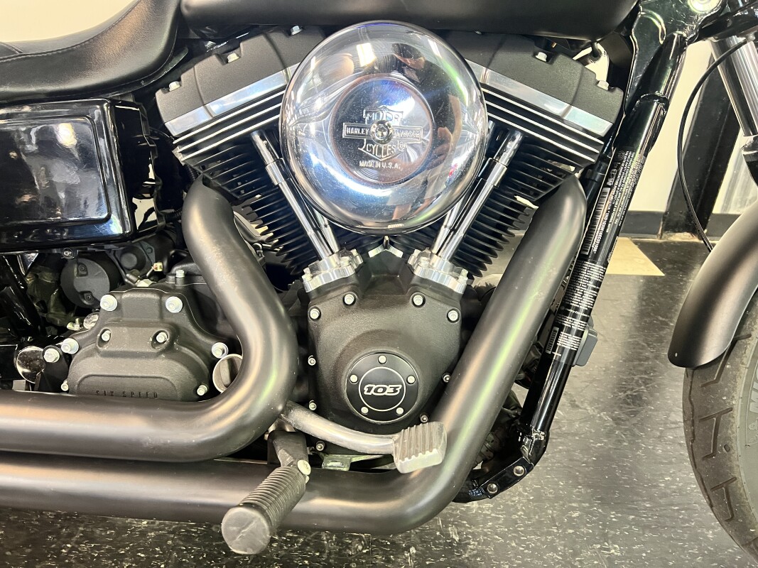 2014 Harley-Davidson Street Bob Black Denim FXDB - Photo 4