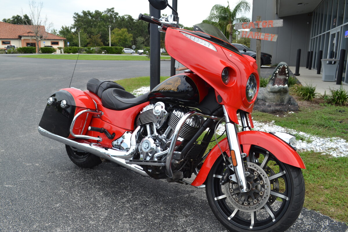 2017 Indian Motorcycle Chieftain® Limited Wildfire Red / Thunder Black, photo 19