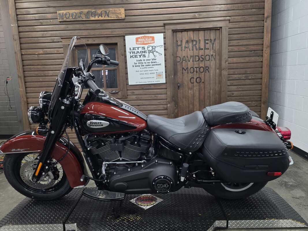 2024 Harley-Davidson Heritage Classic 114 RED ROCK/BLACK W/ PINSTRIPE - Photo 5