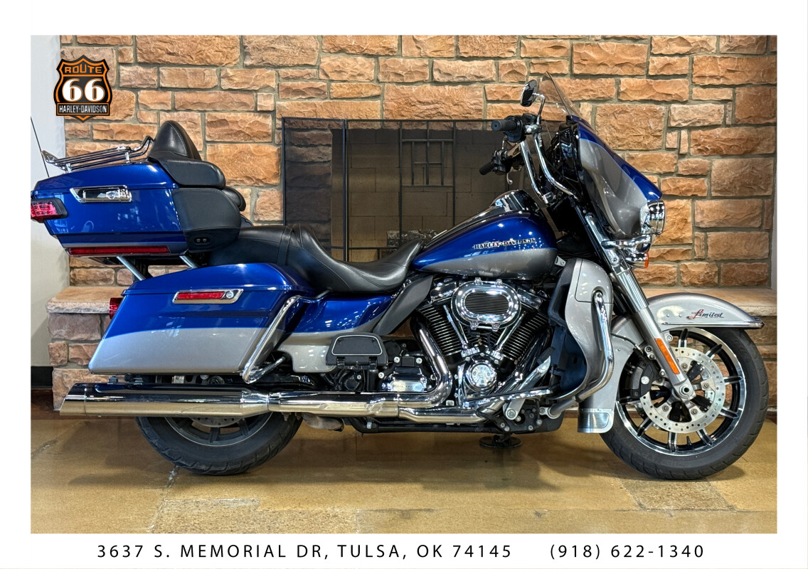 2017 Harley-Davidson Ultra Limited Two-Tone Superior Blue/Billet Silver