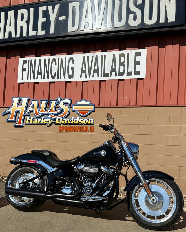 2024 Harley-Davidson Fat Boy 114 Vivid Black