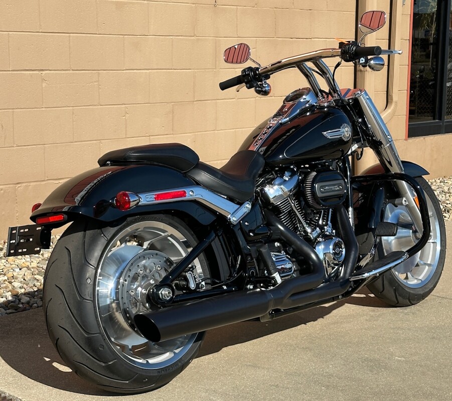 2024 Harley-Davidson Fat Boy 114 Vivid Black - Photo 2