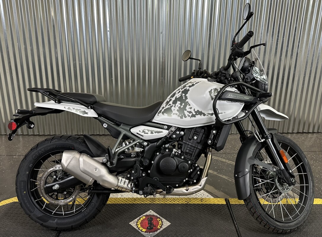 2025 Royal Enfield Himalayan 450 Kamet White