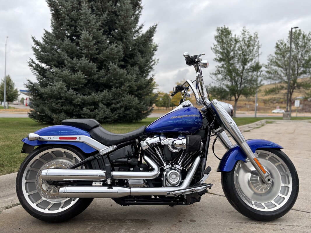 2019 Harley-Davidson Fat Boy 114 Blue Max