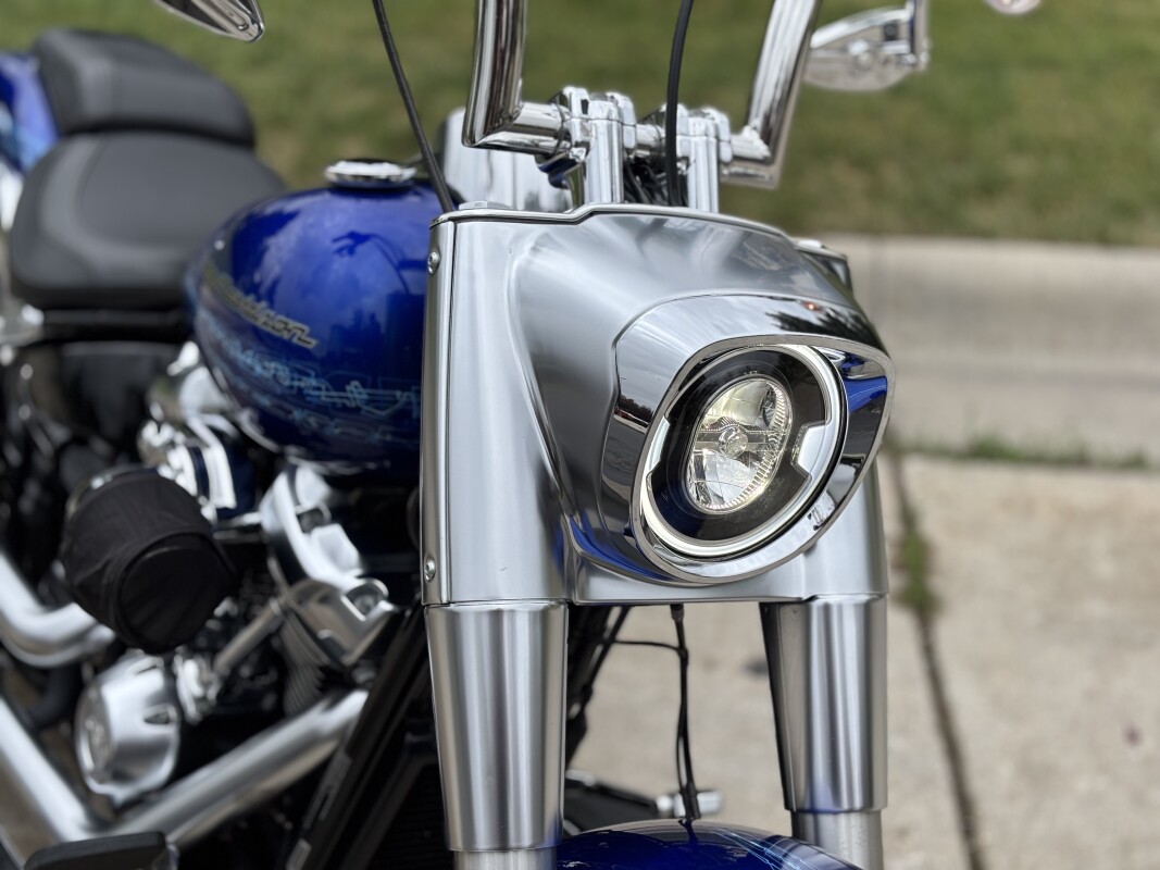 2019 Harley-Davidson Fat Boy 114 Blue Max - Photo 9