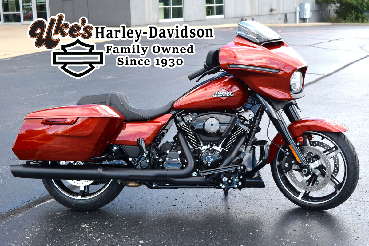 2025 Harley-Davidson Street Glide Whiskey Firestorm - Black Finish